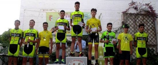 ENORME EL CICLISMO BOLLULLERO EN LA PUEBLA, ZAFRA, DOS HERMANAS Y ALMUÑECAR