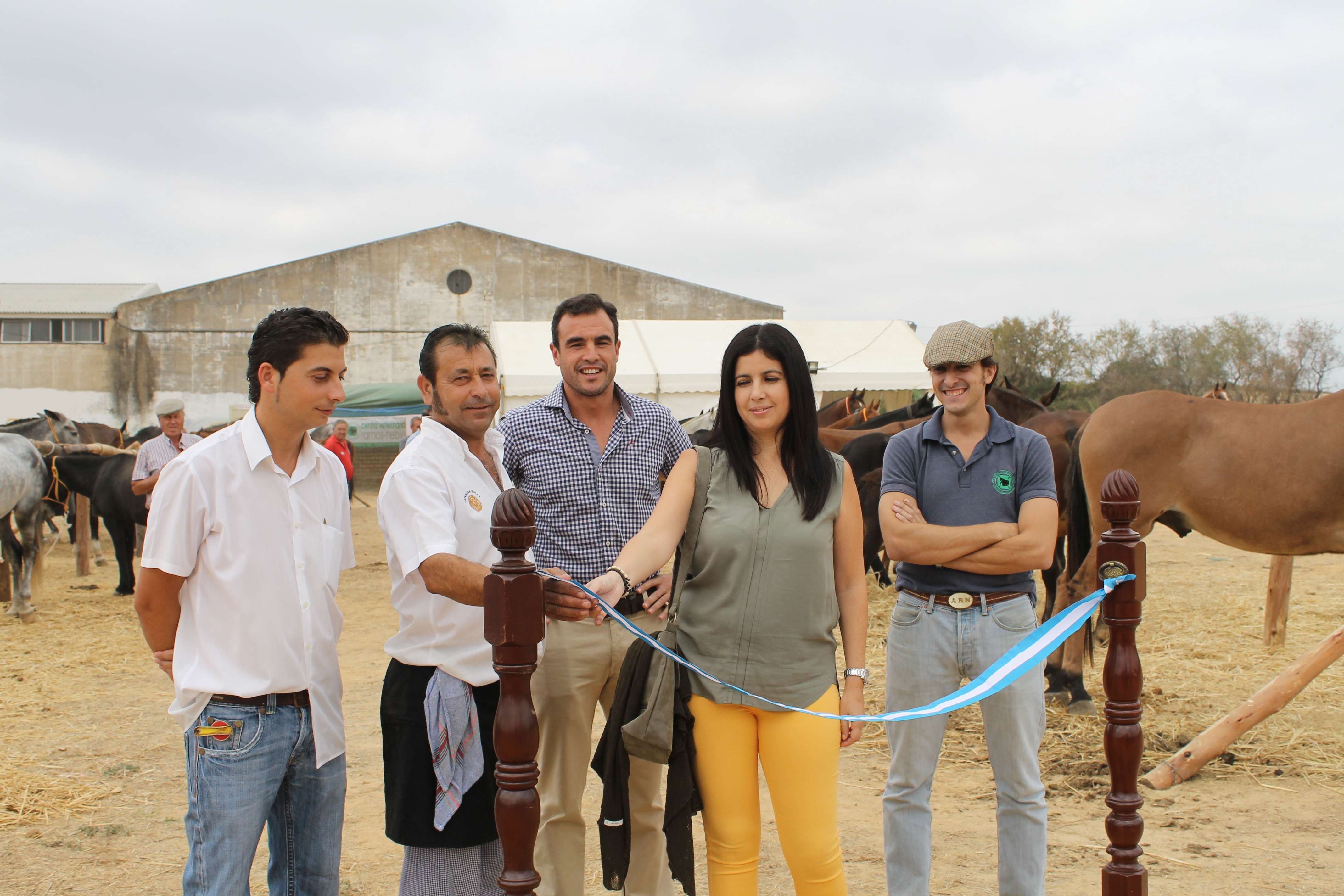INAUGURADA LA FERIA GANADERA DE BOLLULLOS CON CASI EL DOBLE DE EQUINOS QUE LA PASADA EDICIÓN