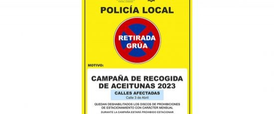 PROHIBICIONES CON MOTIVO DE LA CAMPAÑA DE ACEITUNAS 2023