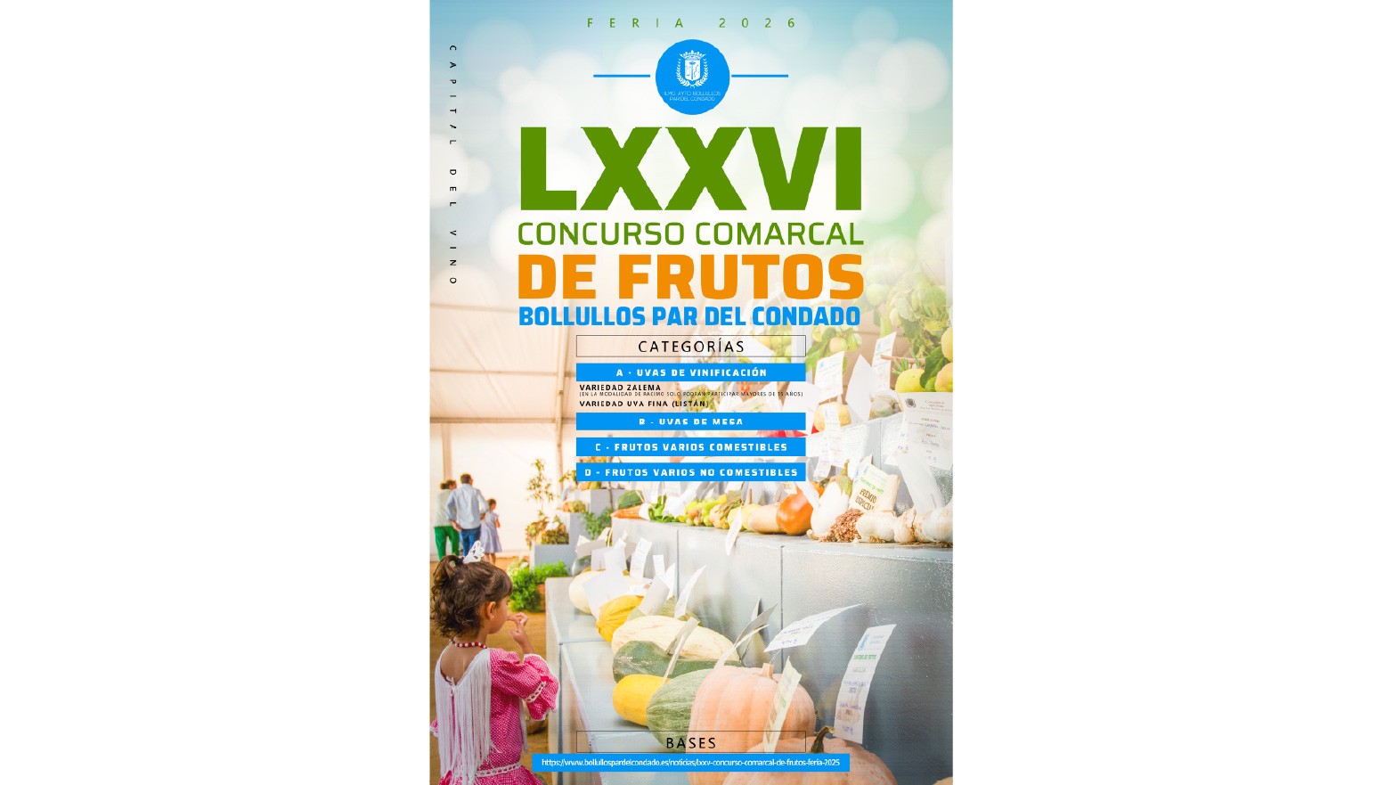 LXXVI CONCURSO COMARCAL DE FRUTOS - FERIA 2026