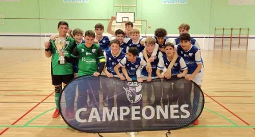 BOLLULLOS FUTSAL CADETE SE PROCLAMA CAMPEÓN DE LA COPA HUELVA