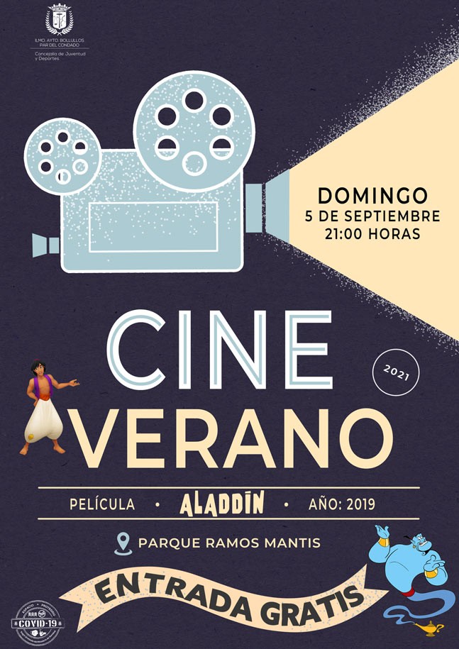 CINE DE VERANO EN EL PARQUE RAMOS MANTIS