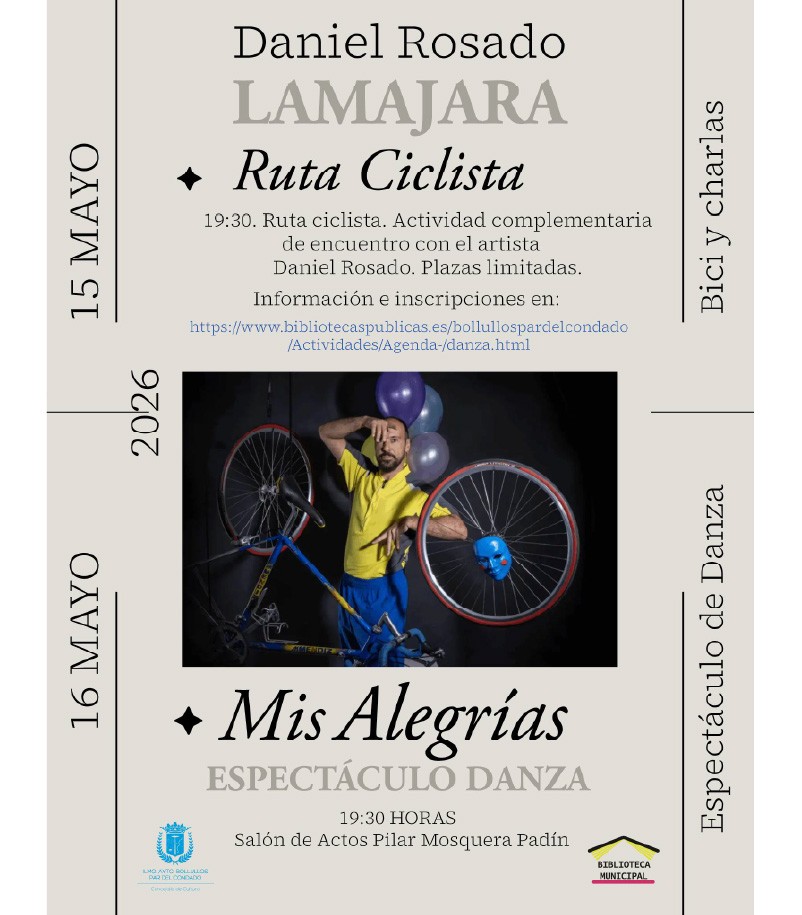 DOS JORNADAS CULTURALES CON EL ARTISTA DANIEL ROSADO