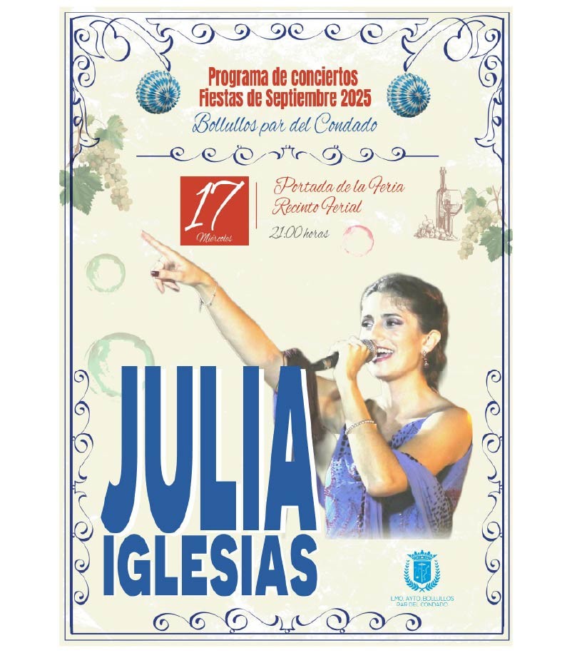 CONCIERTO ENCENDIDO ALUMBRADO FERIA 2025 - JULIA IGLESIAS
