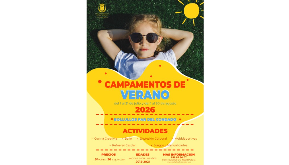CAMPAMENTOS DE VERANO 2026