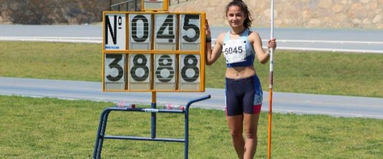 ELENA BARRAGÁN CAMPEONA DE ANDALUCÍA EN JABALINA SUB 16