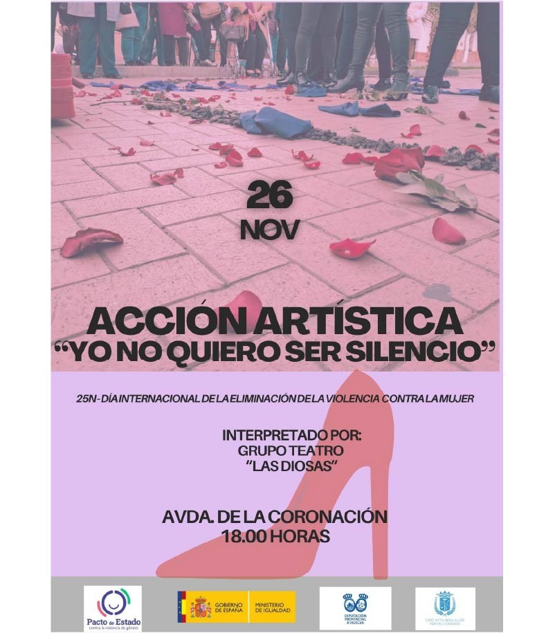 ACCIÓN ARTÍSTICA "YO NO QUIERO SER SILENCIO"