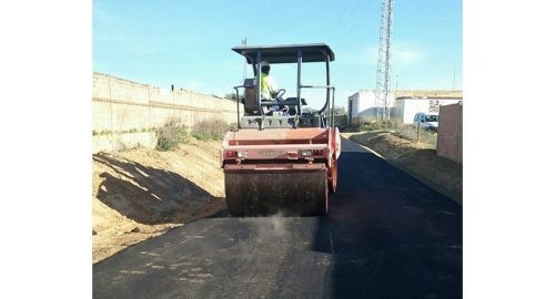 Comienza el asfaltado del camino de Villalba