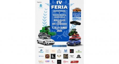 IV FERIA DEL AUTOMÓVIL Y MAQUINARIA AGRÍCOLA
