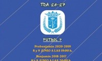 CAPTACIONES FÚTBOL 7 - TEMPORADA 2026/2027