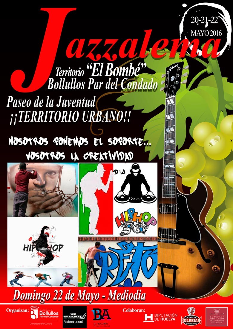 SI TE GUSTA EL GRAFFITI PARTICIPA EN JAZZALEMA EVENTO MULTICULTURAL EN BOLLULLOS