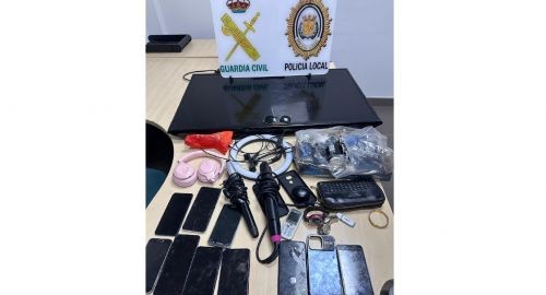 DETENIDO POR ROBO CON FUERZA EN VIVIENDA TRAS OPERACIÓN DE POLICÍA LOCAL Y GUARDIA CIVIL