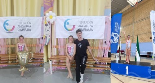 ESPERANZA LAGARES, CAMPEONA PROVINCIAL DE GIMNASIA RÍTMICA