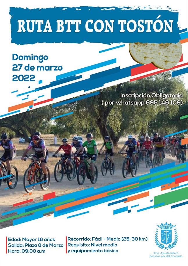 I RUTA BTT CON TOSTÓN