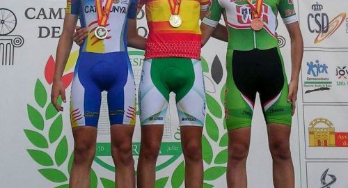 LOS CAMPEONATOS DE ESPAÑA DE CICLISMO LUCIÓ EL COLOR ANDALUZ DE LA MANO DE CARLOS RODRÍGUEZ