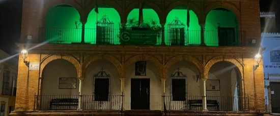 NUESTROS EDIFICIOS SE ILUMINAN DE VERDE POR LA LUCHA CONTRA EL CÁNCER