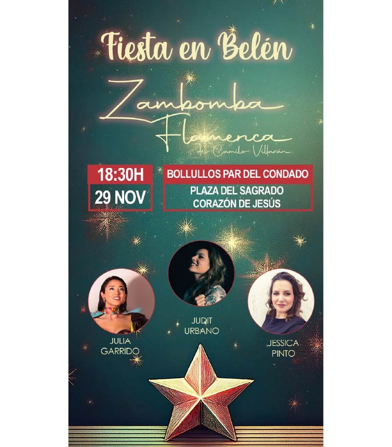 ZAMBOMBA FLAMENCA "FIESTA EN EL BELÉN" 2024