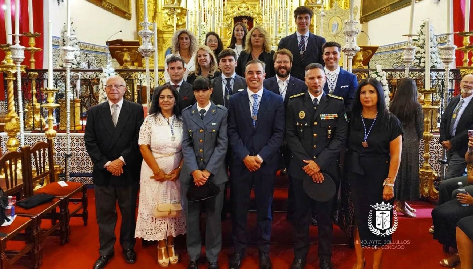 ALCALDE Y CORPORACIÓN MUNICIPAL ACOMPAÑAN A SU PATRONA EN LA FUNCIÓN PRINCIPAL 2025