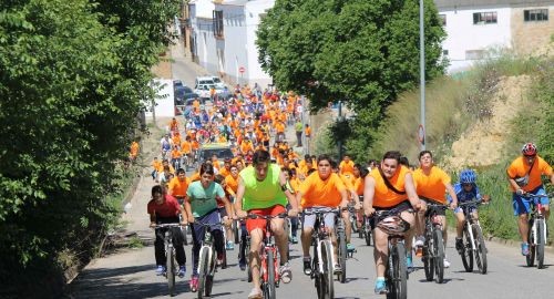 MAS DE 600 PARTICIPANTES EN EL DÍA DE LA BICICLETA