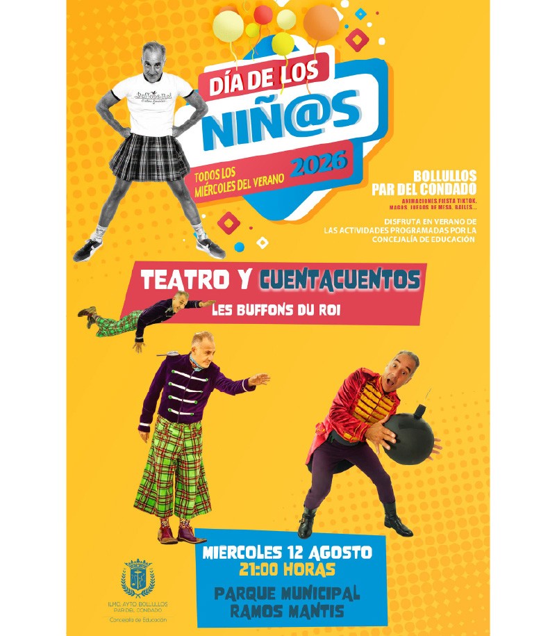 NUEVA VELADA CON LES BUFFON’S DU ROI EN EL DÍA DE LOS NIÑ@S 2026