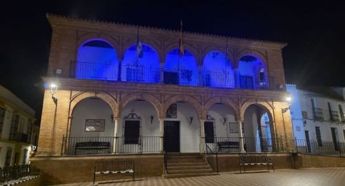 ILUMINACIÓN DEL AYUNTAMIENTO EN MEMORIA DE LA PÉRDIDA NEONATAL Y PERINATAL