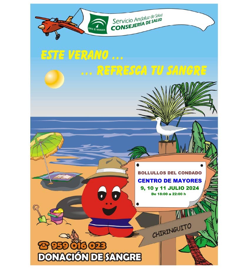DONACIÓN DE SANGRE JULIO 2024