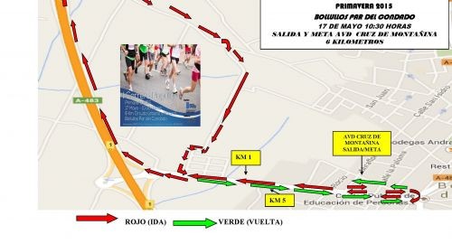 BOLLULLOS CONVOCA LA PRIMERA CARRERA POPULAR PRIMAVERA 2015