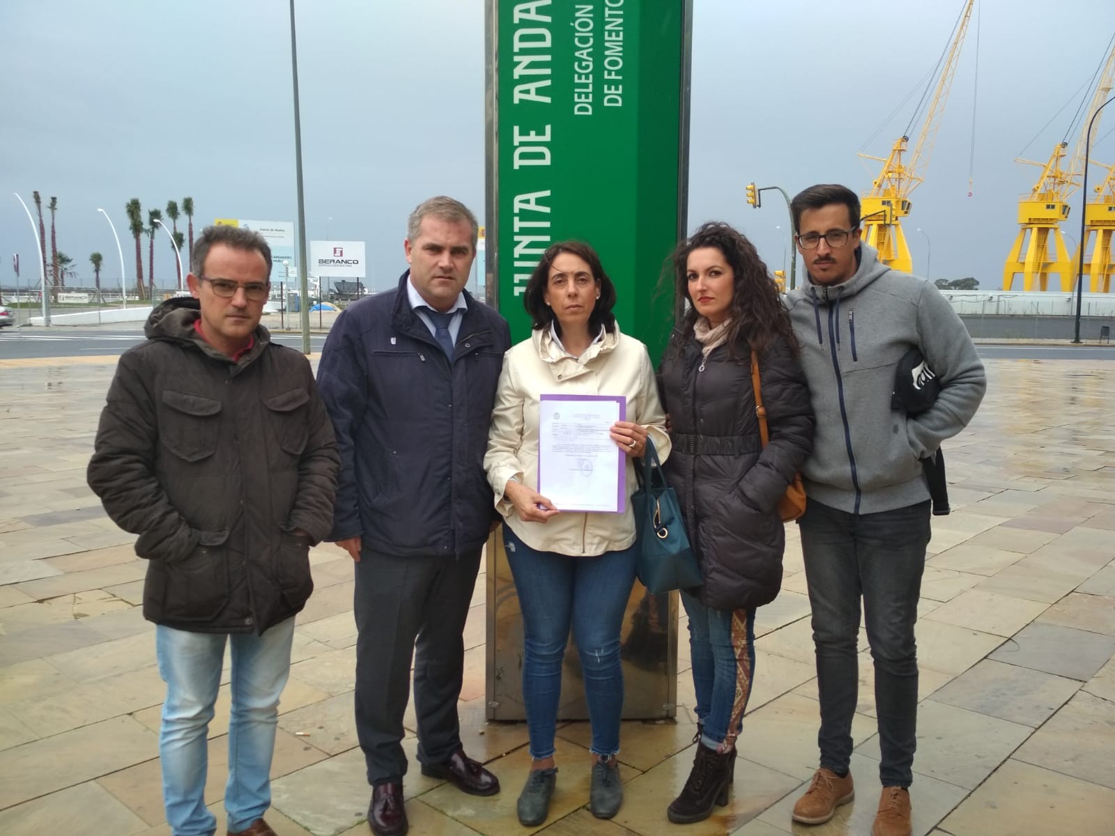 BOLLULLOS RECLAMA EL CUMPLIMIENTO DEL COMPROMISO PARA LA MEJORA DE LA TRAVESÍA