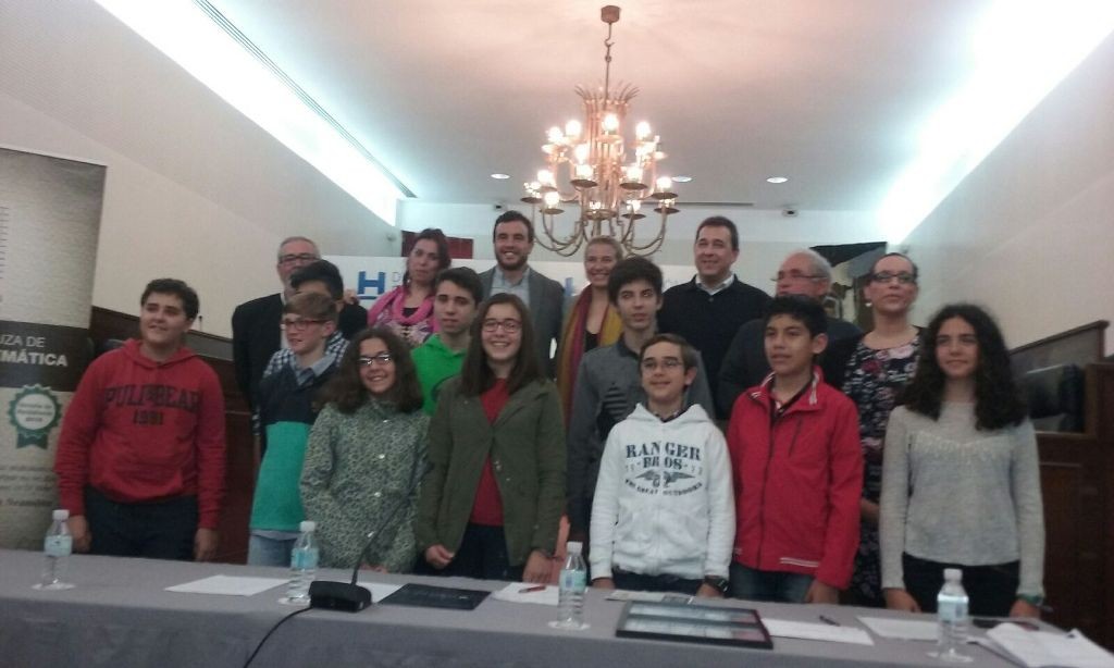 Ceremonia de entrega de los premios de la Fase Provincial de la 32 olimpiada Matemática Thales
