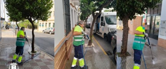 REFUERZO DE ACTUACIONES LIMPIEZA EN ESPACIOS PÚBLICOS