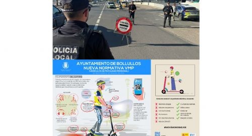 CAMPAÑA DE SEGURIDAD SOBRE EL BUEN USO DEL PATINETE ELÉCTRICO