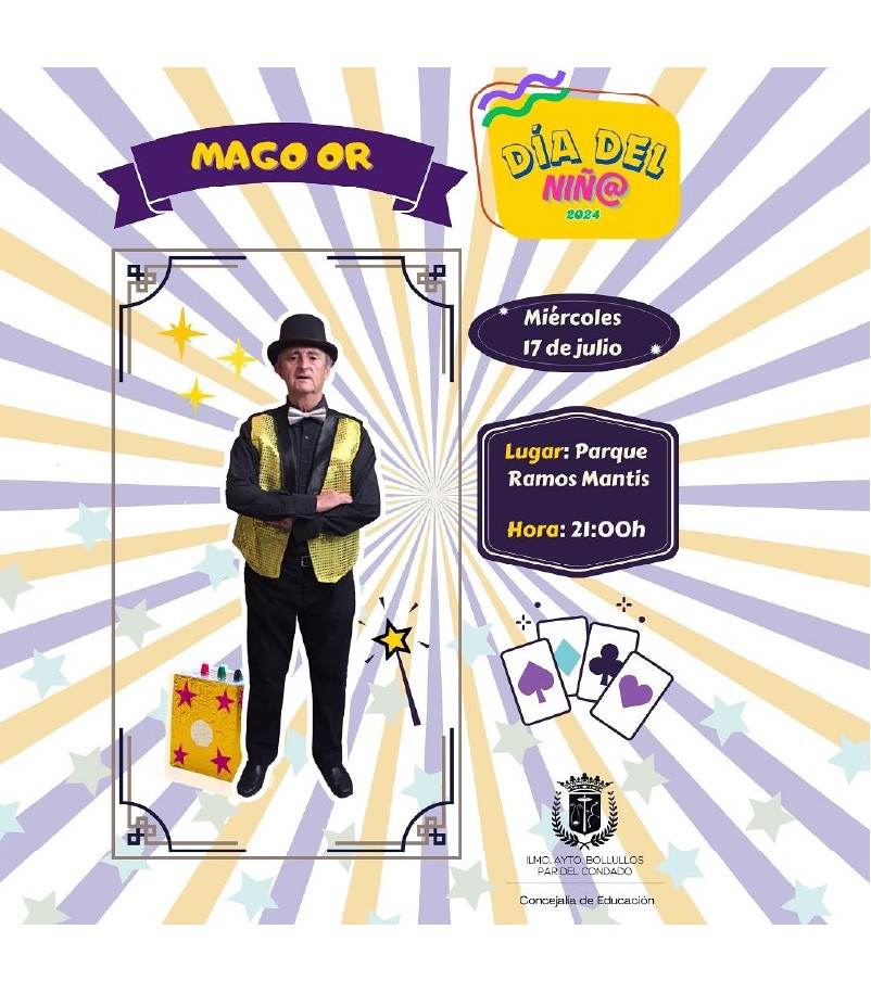 MAGIA E ILUSIONISMO CON EL MAGO OR