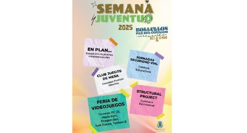 LA SEMANA DE LA JUVENTUD SE CELEBRARÁ DEL 5 AL 12 DE MAYO 2025