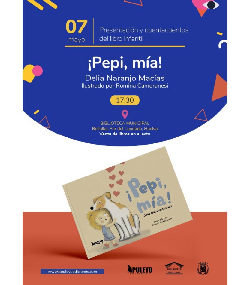 ¡PEPI, MÍA! - PRESENTACIÓN DEL LIBRO Y CUENTACUENTOS