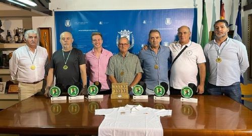 EL AYUNTAMIENTO RECIBE AL CLUB BILLAR BOLLULLOS TRAS SU PROCLAMACIÓN COMO CAMPEÓN DE ANDALUCÍA