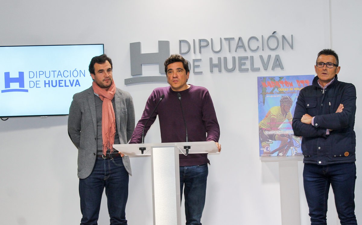 PRESENTACIÓN IX MARATÓN BTT CIUDAD DE BOLLULLOS EN DIPUTACIÓN