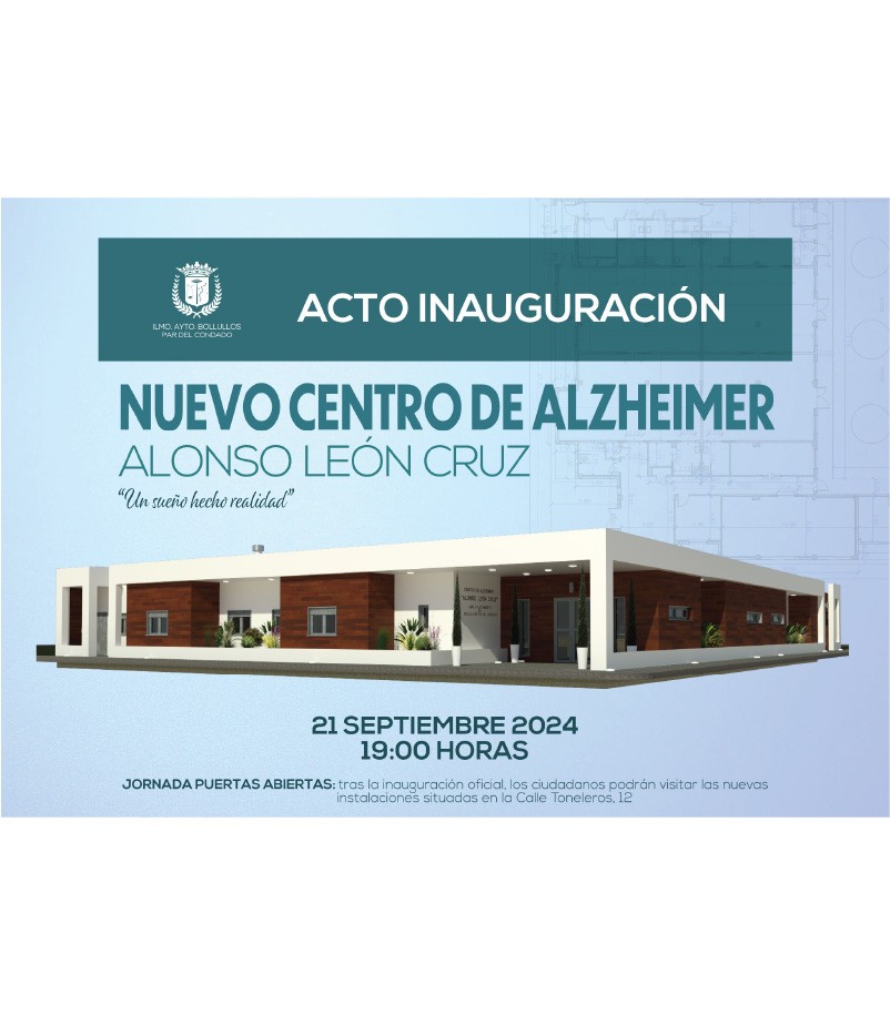 ACTO DE INAUGURACIÓN NUEVO CENTRO DE ALZHEIMER