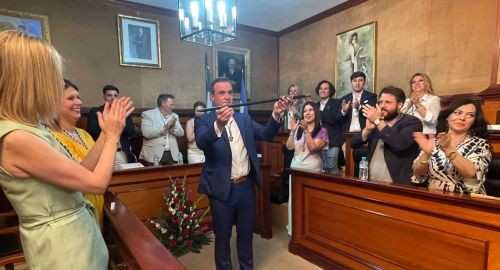 RUBÉN RODRÍGUEZ PROCLAMADO ALCALDE EN EL PLENO DE CONSTITUCIÓN