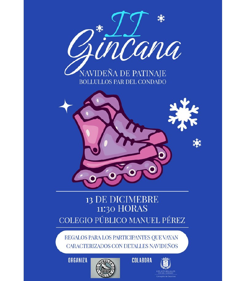 II GINCANA DE PATINAJE NAVIDEÑA