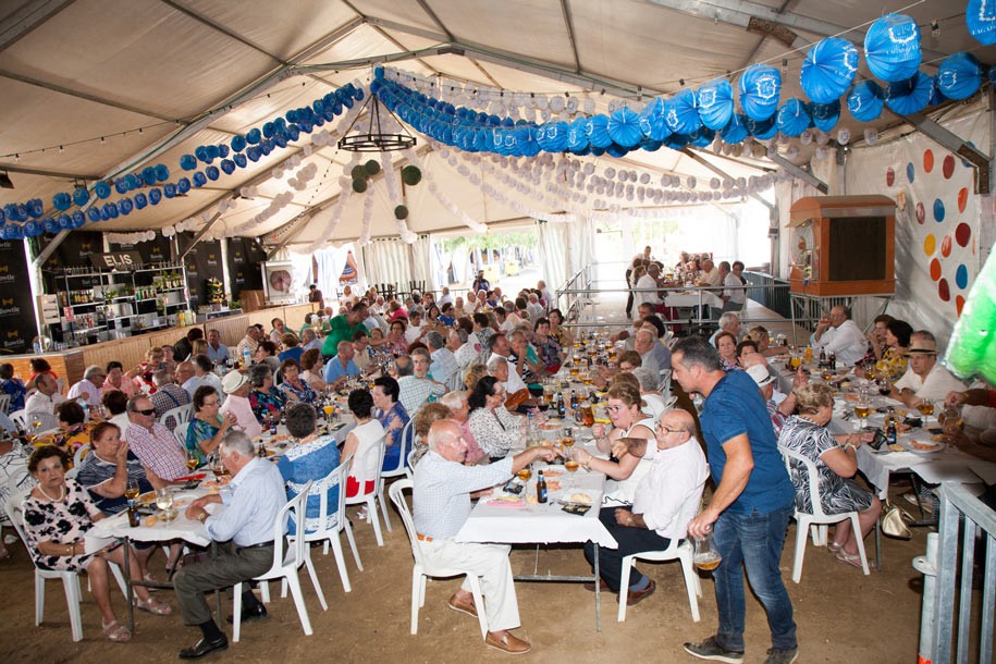COMIDA MAYORES FERIA 2018