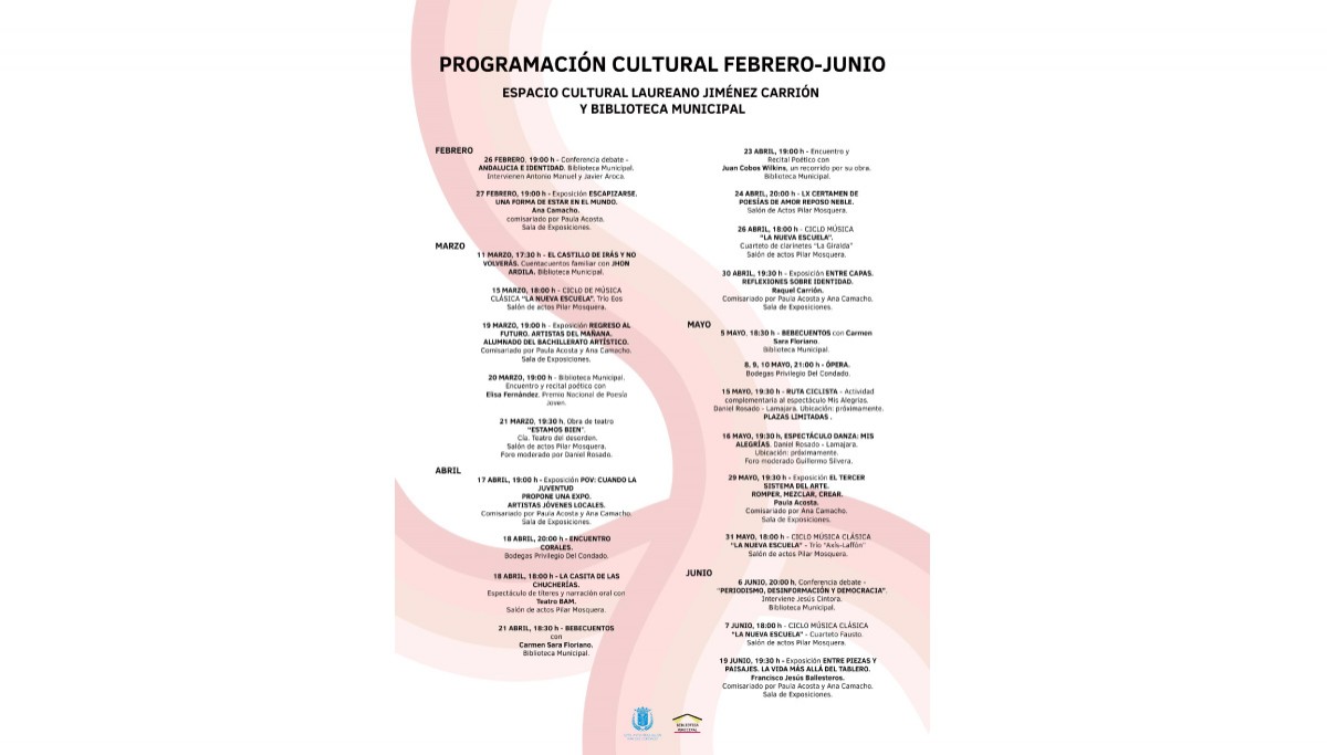 PRESENTACIÓN DE LA PROGRAMACIÓN CULTURAL FEBRERO–JUNIO 2026