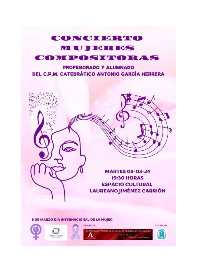 EL CONSERVATORIO DEDICA A LA MUJER EL CONCIERTO COMPOSITORAS