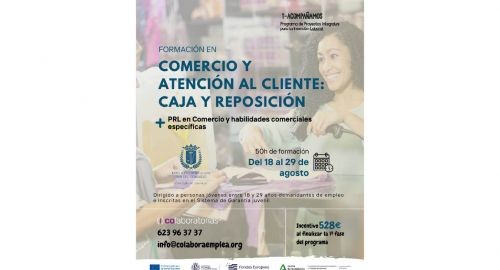 NUEVA OPORTUNIDAD FORMATIVA PARA JÓVENES DE ENTRE 18 Y 29 AÑOS