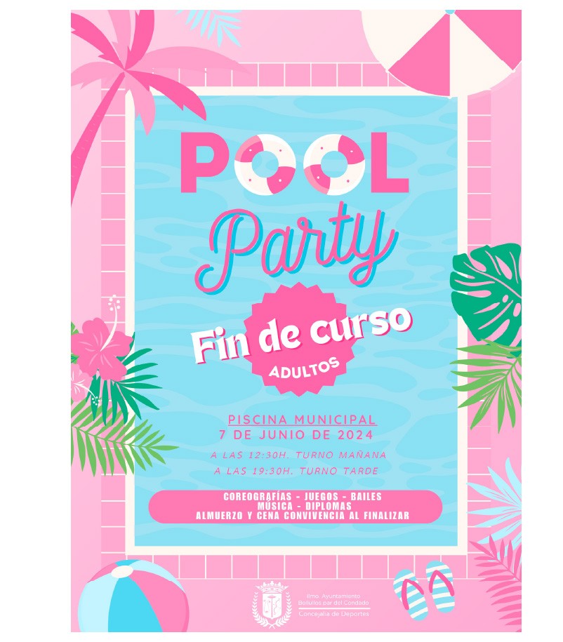 II POOL PARTY DE ADULTOS EN LA PISCINA MUNICIPAL
