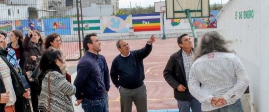 Visita del Delegado Provincial de Educación