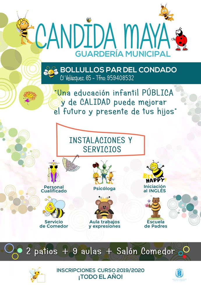 COMIENZA EL NUEVO CURSO ESCOLAR EN LA GUARDERÍA INFANTIL CÁNDIDA MAYA