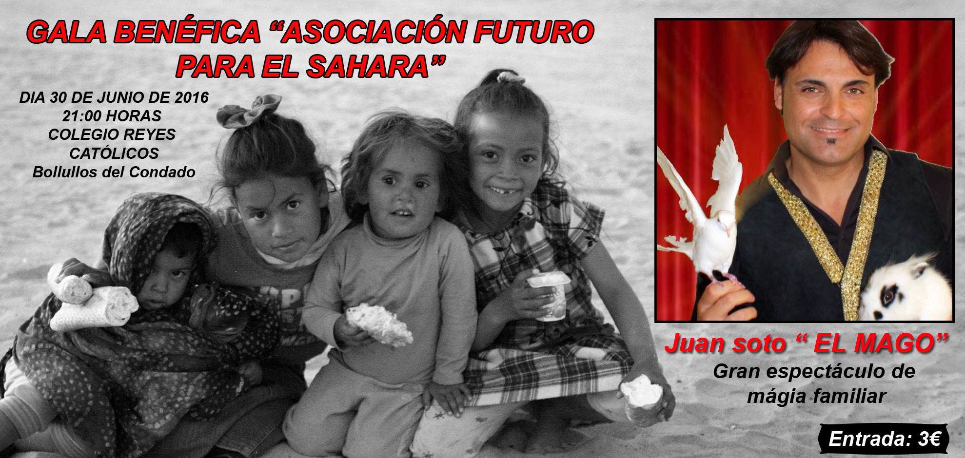 Gala Benéfica "Asociación Futuro para el Sahara"