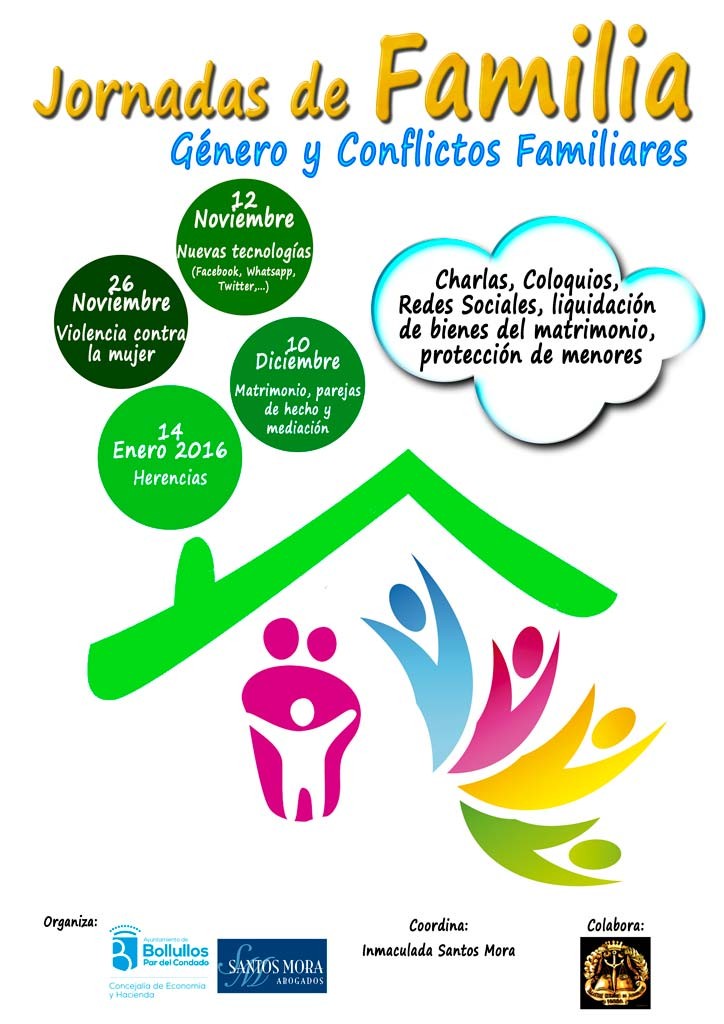 Bollullos reúne juristas especializados para abordar la situación actual de las familias