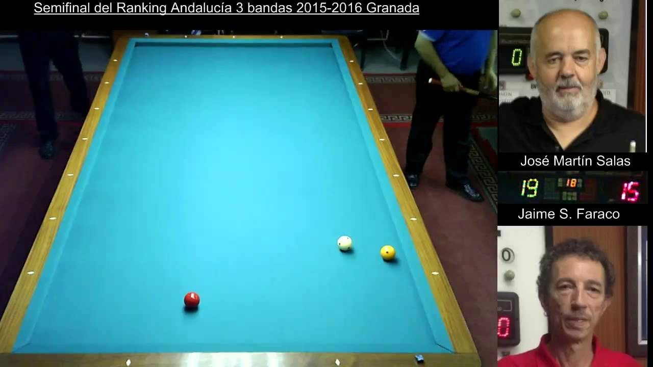 Jaime Sánchez Faraco, campeón de Andalucía de billar a 3 bandas