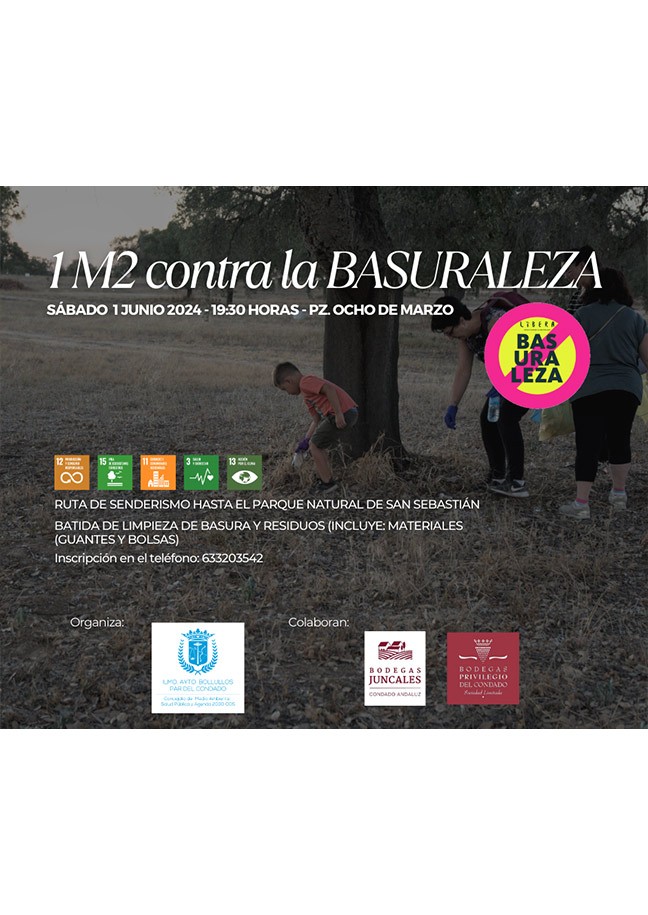 RECOGIDA DE BASURALEZA EN EL PARQUE NATURAL DE SAN SEBASTIÁN